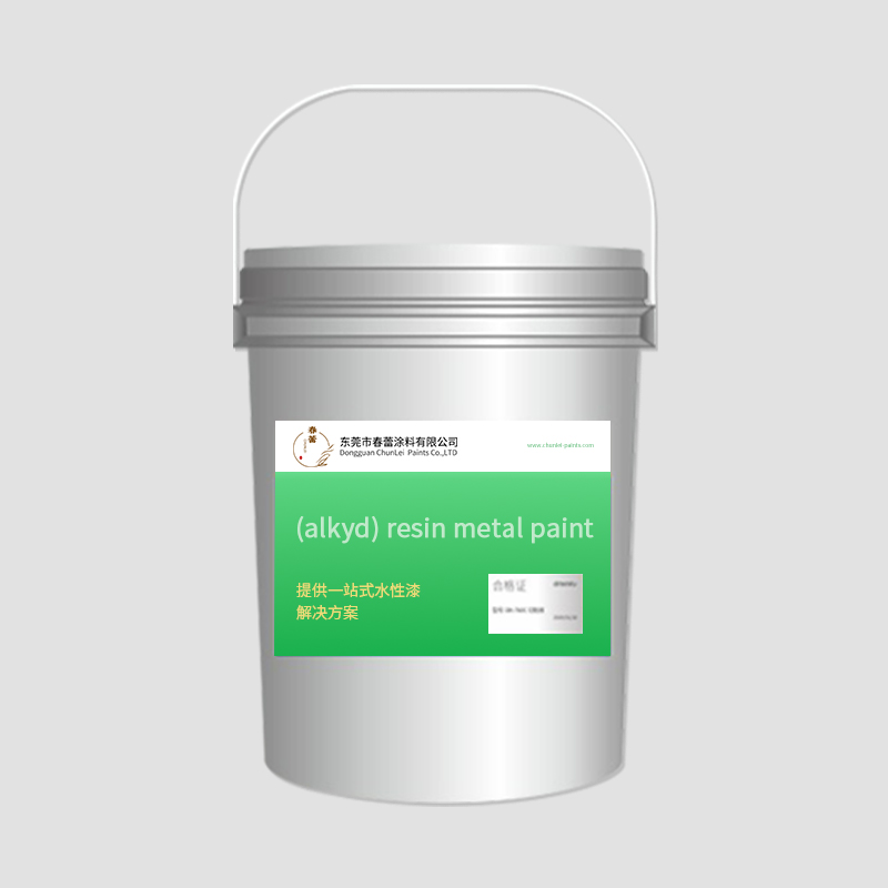 (alkyd) resin metal paint